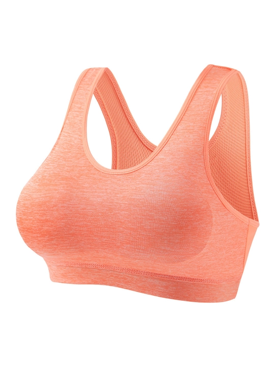 Ayollar uchun sport top, fitnes, yoga va yugurish uchun, nafas oladigan sport byustgalter