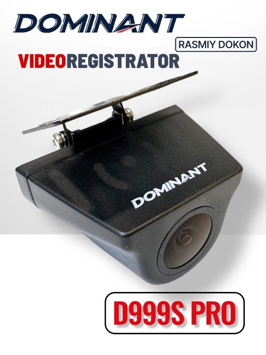 Видеорегистратор Dominant D999S PRO Wifi 4К ultra hd 2 камеры