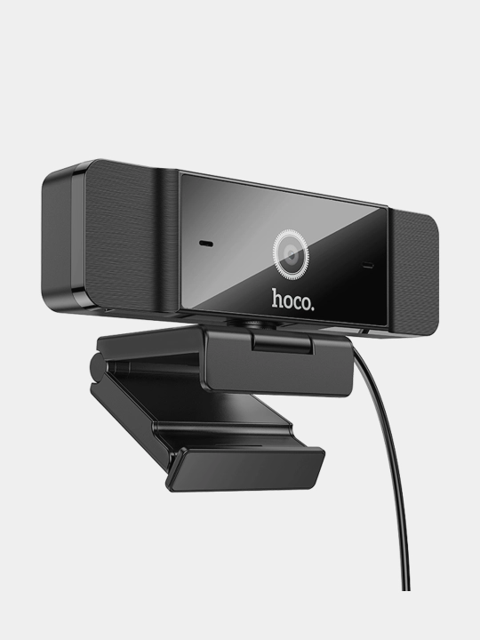 Hoco D100 veb kamerasi, Full HD 1920×1080 USB, 1,5 m kabel, kompyuter va televizor uchun