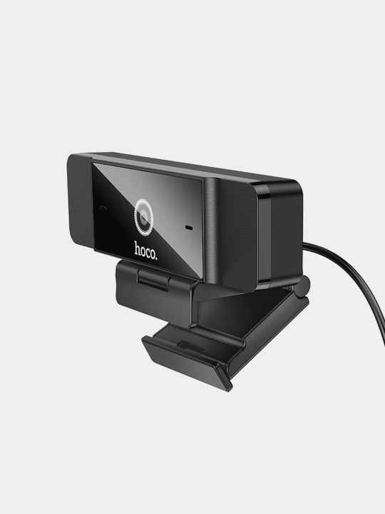 Hoco D100 veb kamerasi, Full HD 1920×1080 USB, 1,5 m kabel, kompyuter va televizor uchun