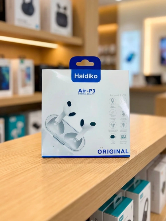 Haidiko Air-R3 simsiz quloqchinlari, sensorli boshqaruv, ovozli buyruqlar - 
