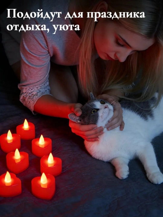 LED sham, batareykali, lampa, dekorativ va ramazon oyi uchun led shamchalar
