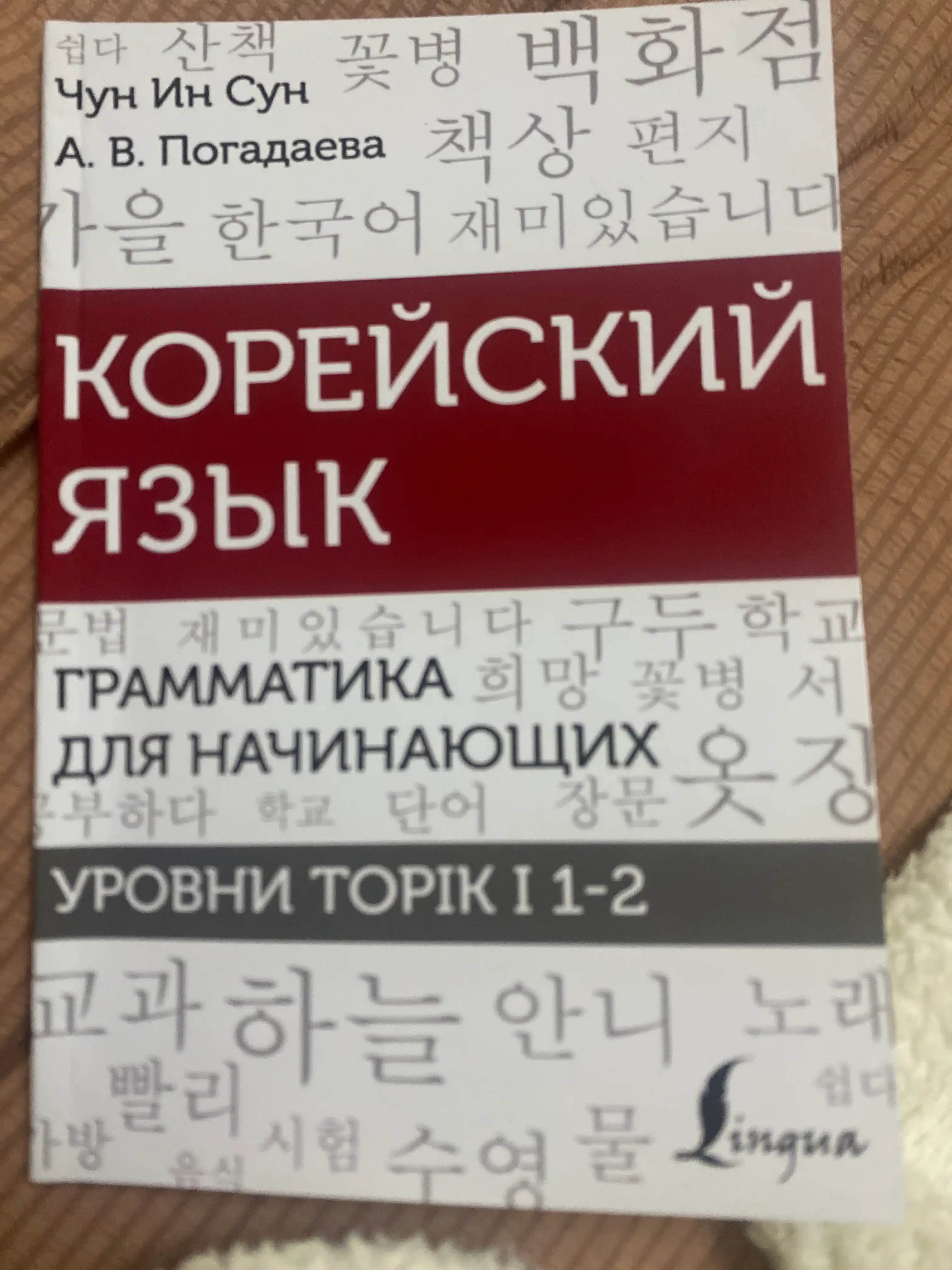 Корейский язык. Грамматика и слова для начинающих. Чун Ин Сун. Мягкая обложка