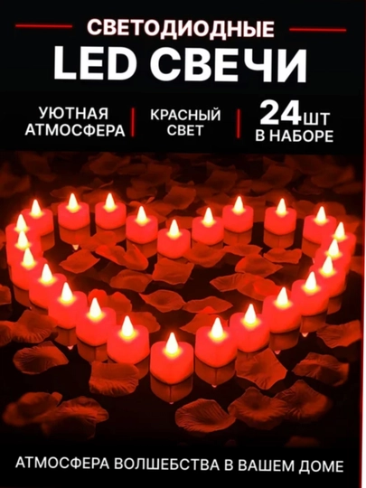 Декоративные свечи в форме сердца - изящный подарок — СУВМАГГ-SANNI-БАГРОВ