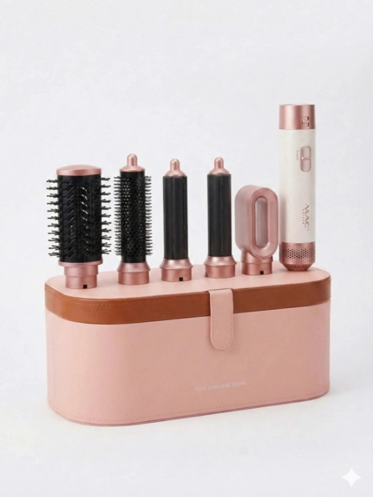 Фен для волос MAC styler MC-6766 6 в 1, воздушная укладка и автоматическая плойка 6 в 1