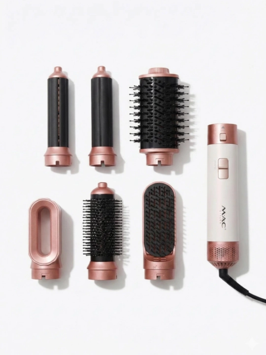 Фен для волос MAC styler MC-6766 6 в 1, воздушная укладка и автоматическая плойка 6 в 1