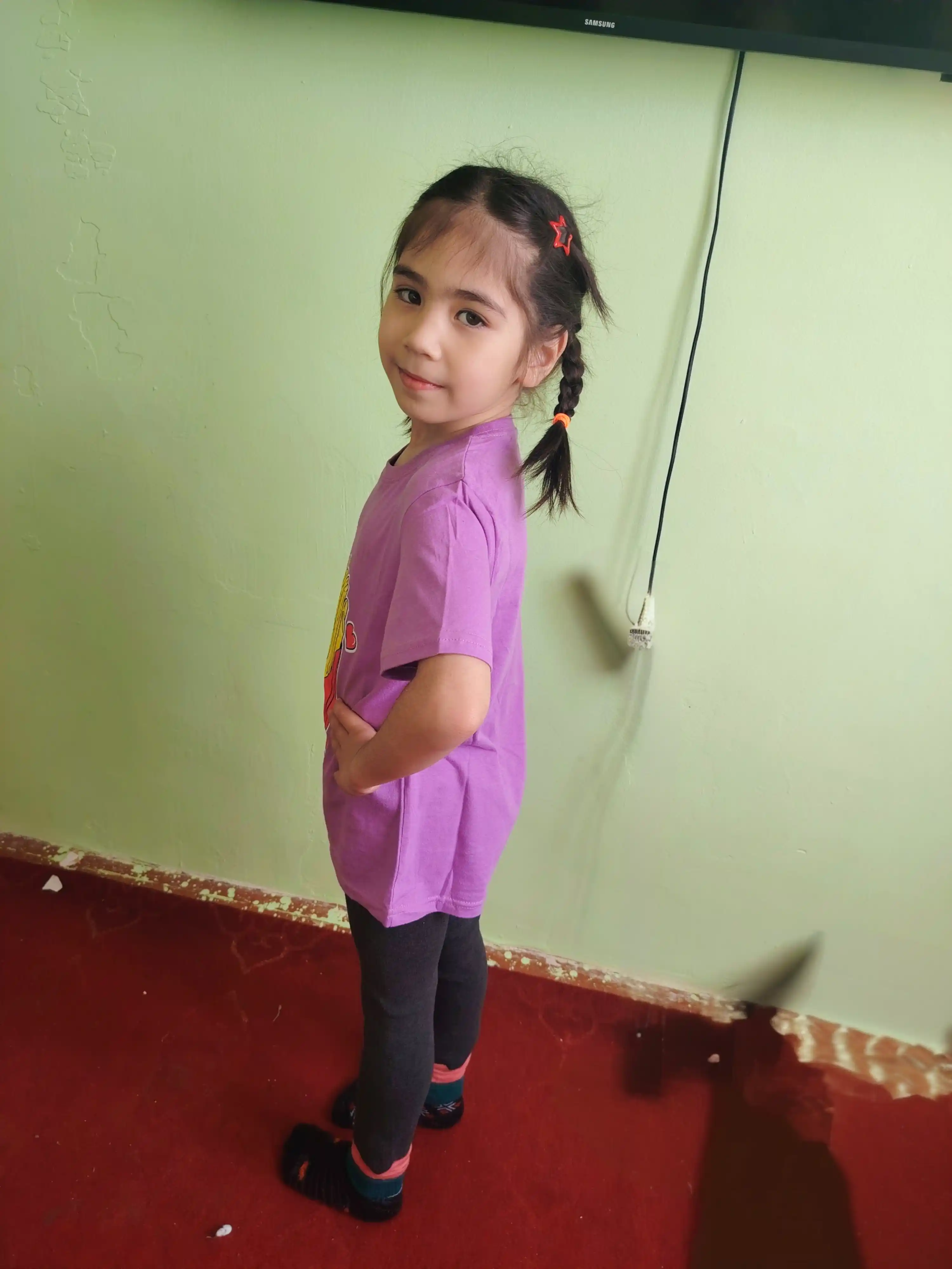Футболка для детей, хлопок, 6 - 8 лет