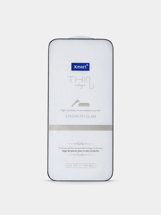 Защитное стекло Xmart HD, iPhone 15, 16, 17 Pro/Pro Max, Air. Олеофобное, Anti Dust