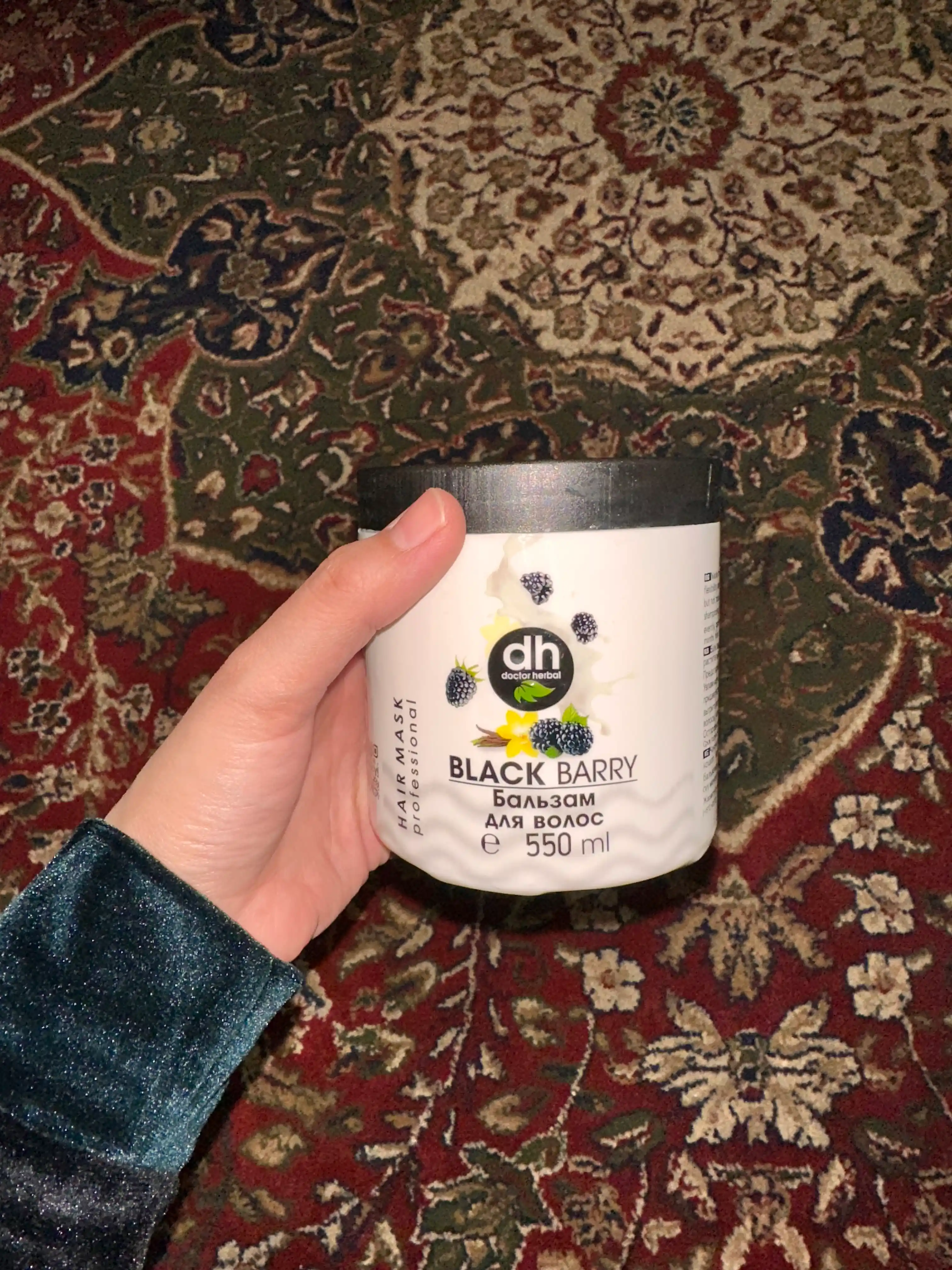 Бальзам для волос, Doctor Herbal, 550 мл, гель для волос, бальзам