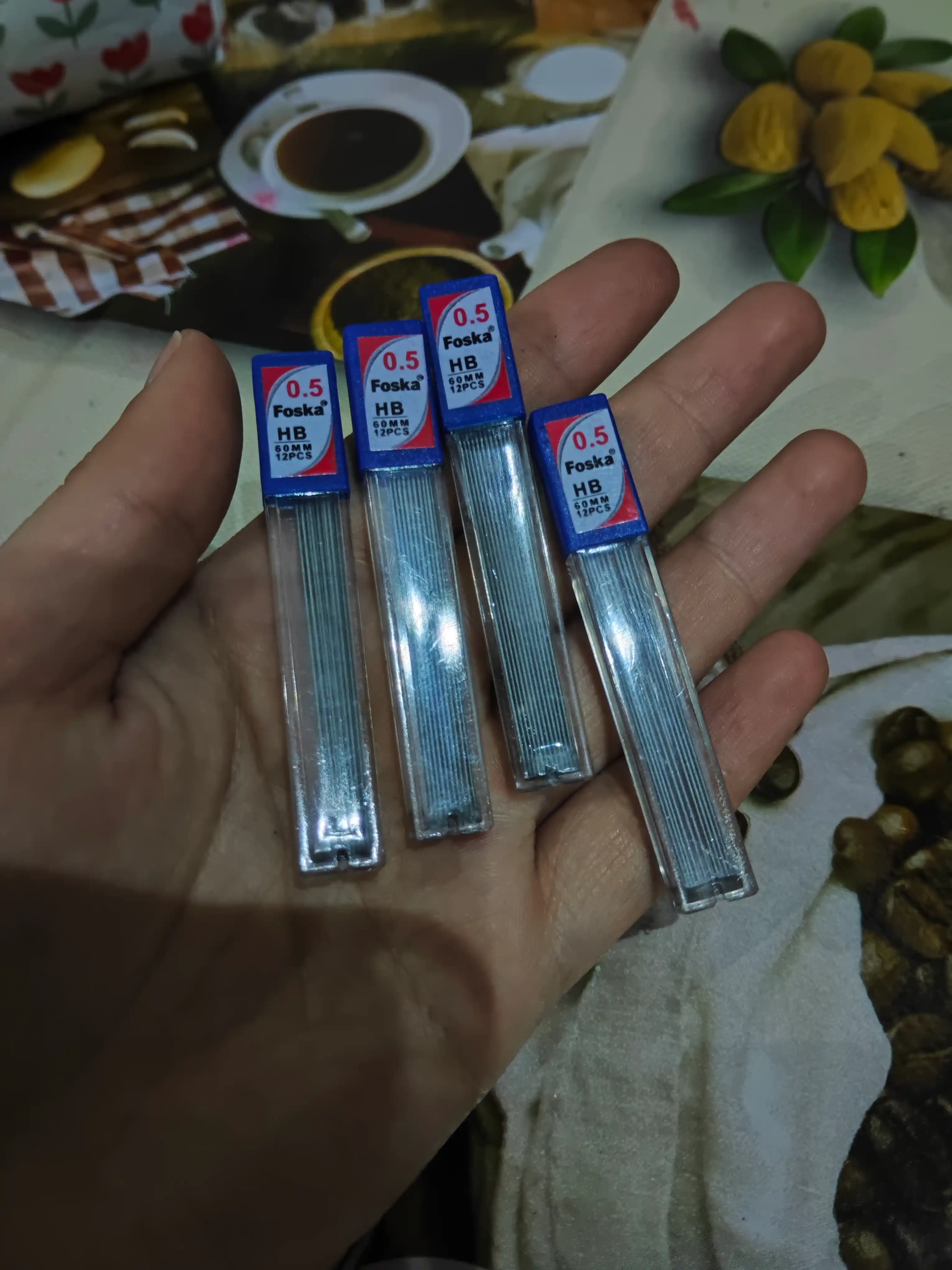 Грифель 0,5мм 9001 Foska по 4 упак