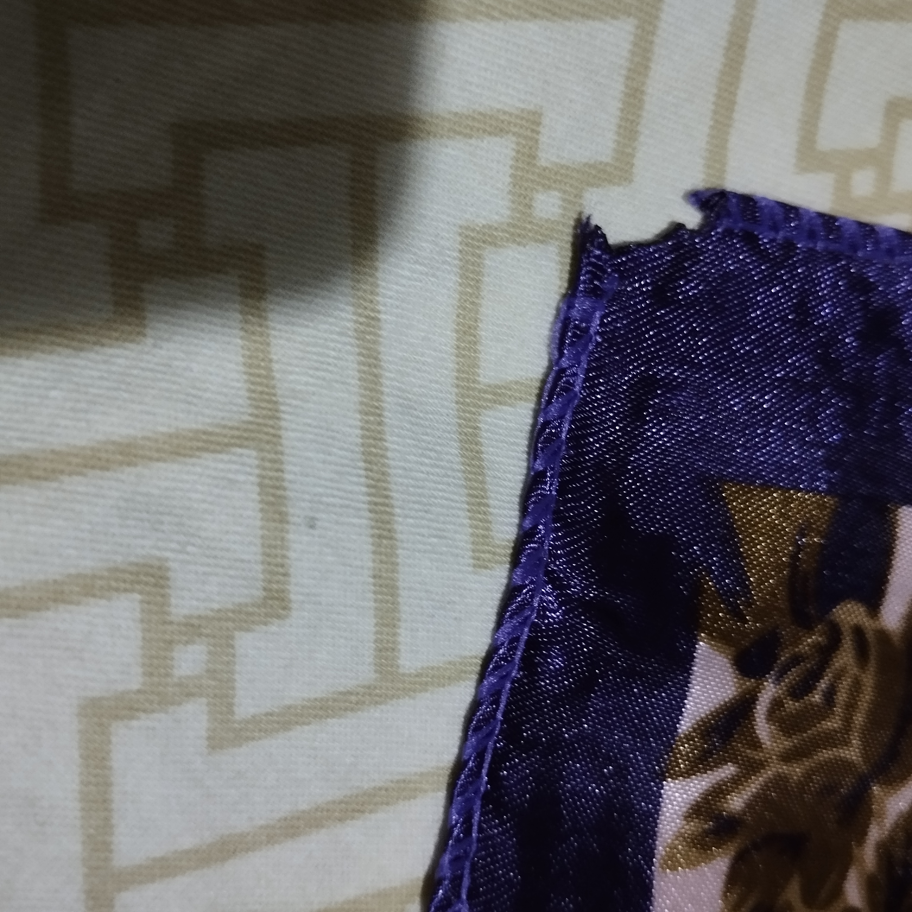 Ayollar ro'molchasi bosh yoki bo'yin uchun, kvadrat bosma bandana, atlas palantin