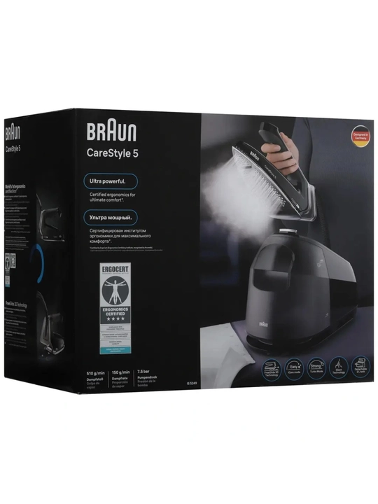 Парогенератор Braun IS5249BK, утюг