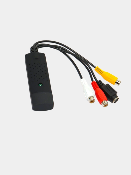EasyCAP USB video yozib olish kabeli USB 2.0 qurilmasi USB dan AV video DVR ga - 