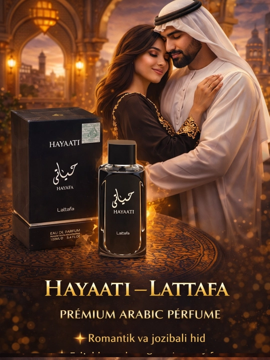 Hayaati Fragrance World, Dubai U.A.E, 100 ml, erkaklar uchun parfyum Hayati - 