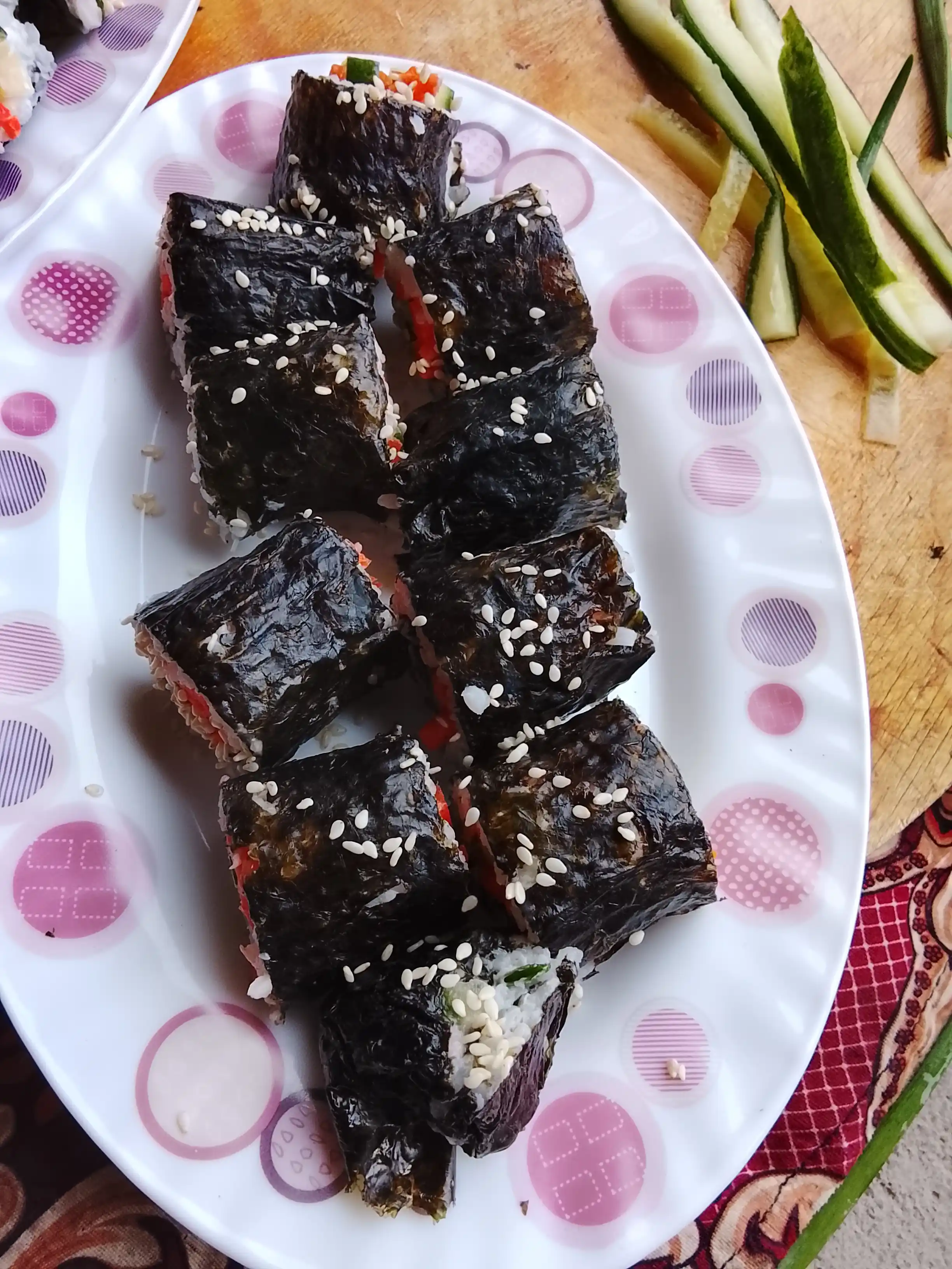 Dengiz o'tlari kimchi "Sushi-Nori" paket 20 g, 10 varaq