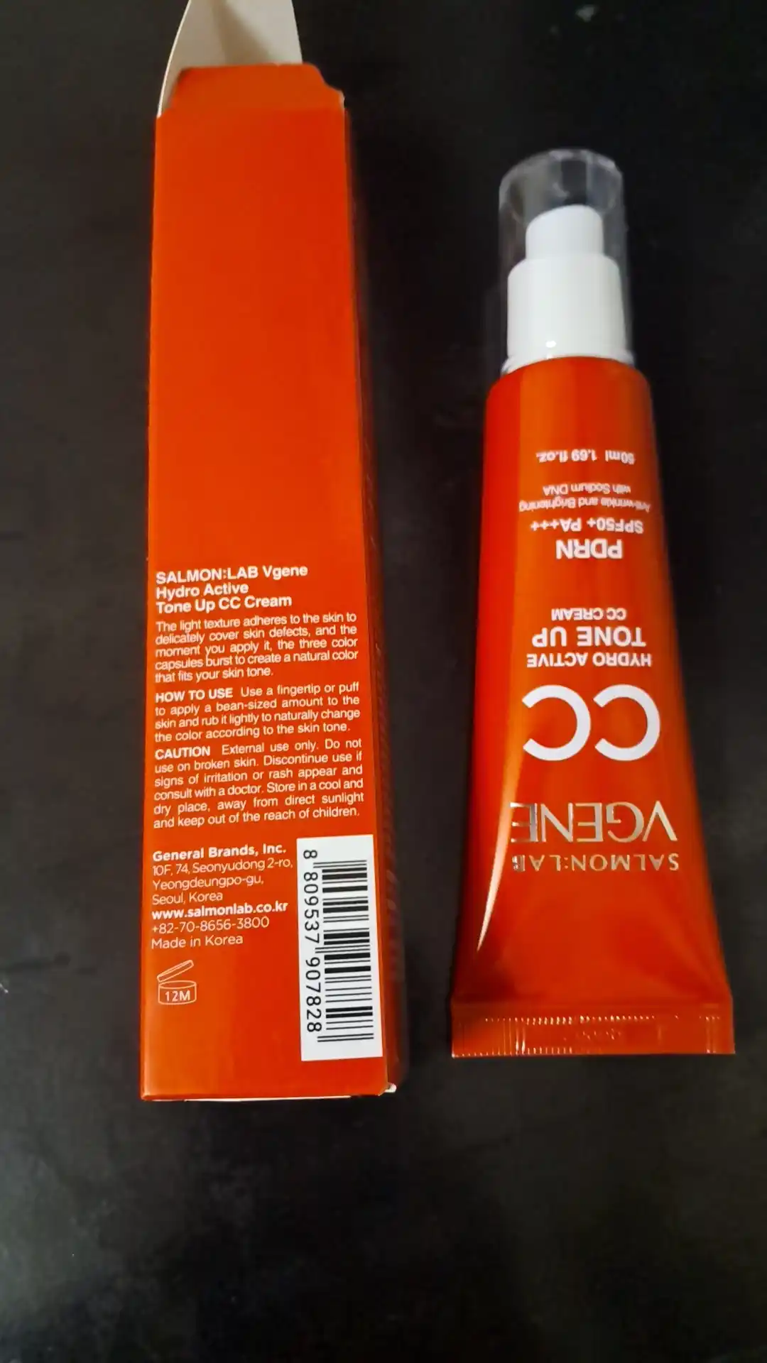 CC-крем для женщин с солнцезащитой SPF50+ PA+++, 50 мл