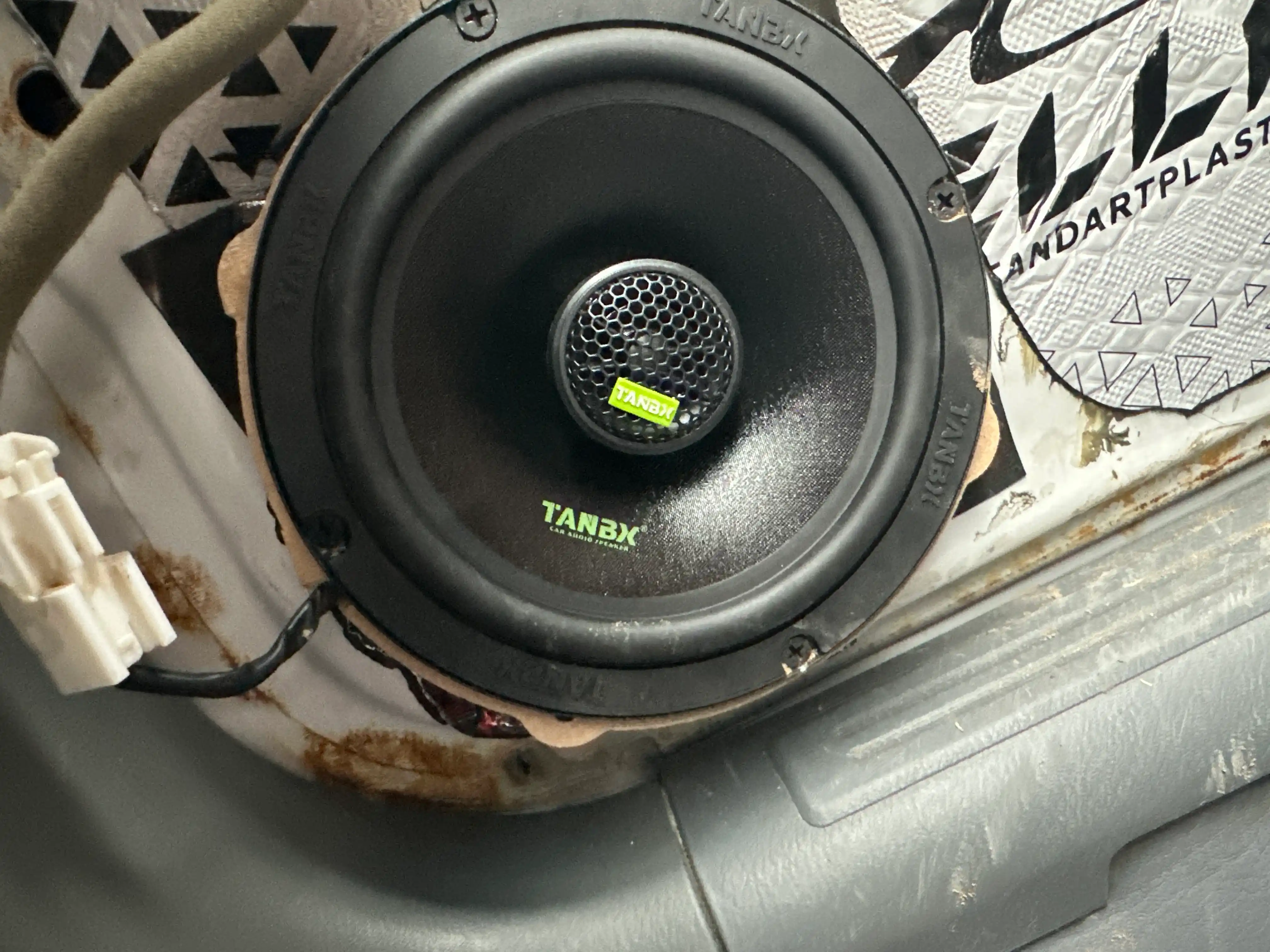 Колонки для авто TANBX TB-T65/55/45 MAX (10, 13, 16 см), динамики в двери и торпеду, 2 шт