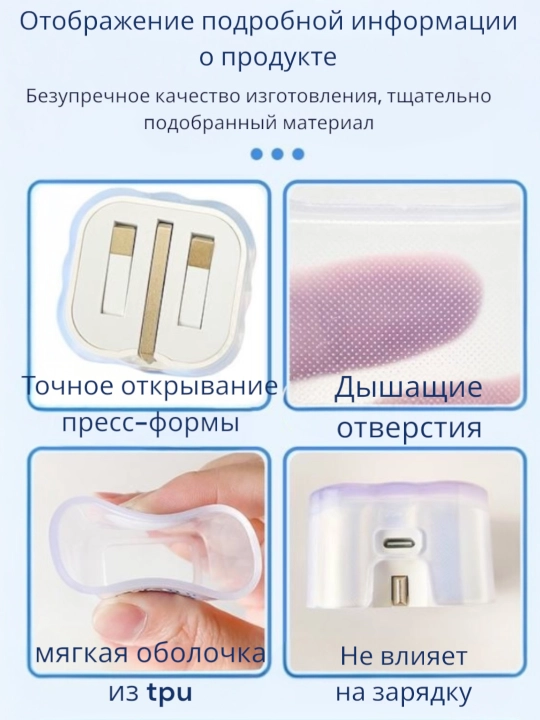 Защитный чехол для зарядного устройства iPhone, защита для зарядки, 18/20W
