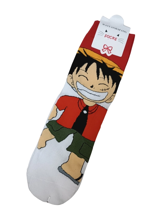 Носки с персонажами аниме One Piece, хлопковые, унисекс, размер 36–44 - 