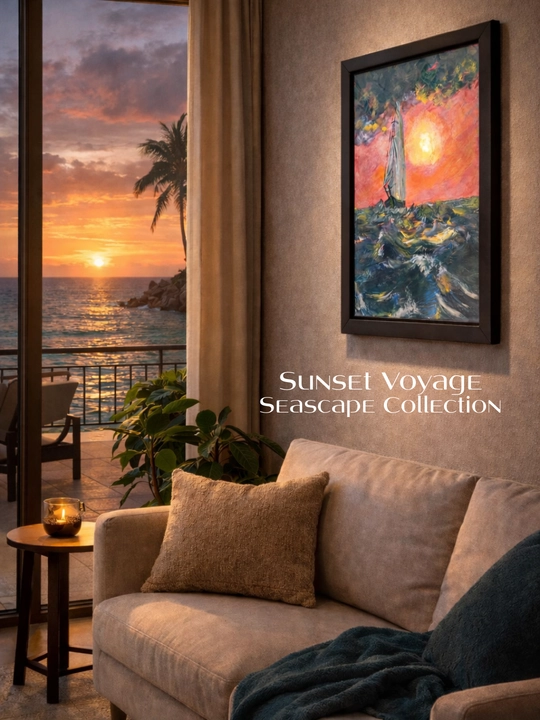 Картины ручной работы, интерьерная живопись, авторская коллекция Seascape Collection