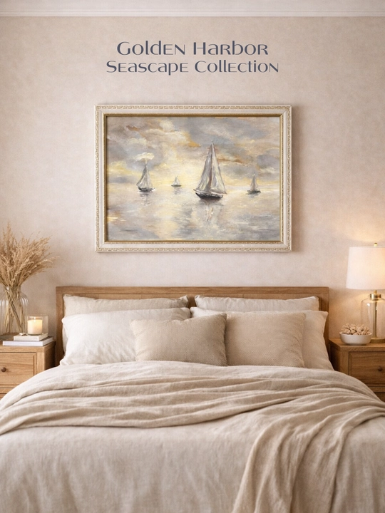 Картины ручной работы, интерьерная живопись, авторская коллекция Seascape Collection