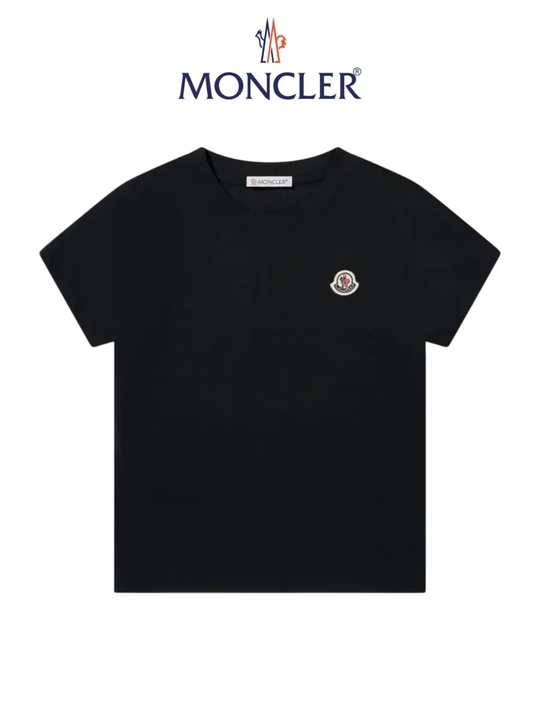 Базовая мужская футболка Moncler (100% хлопок, премиум) - 