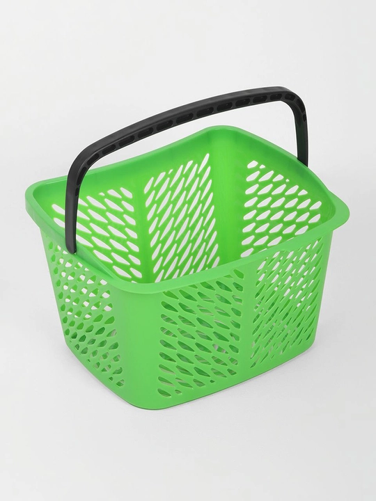 REKLIME B20C ECO plastik xarid savatchasi, rangi yashil, hajmi 20 litr