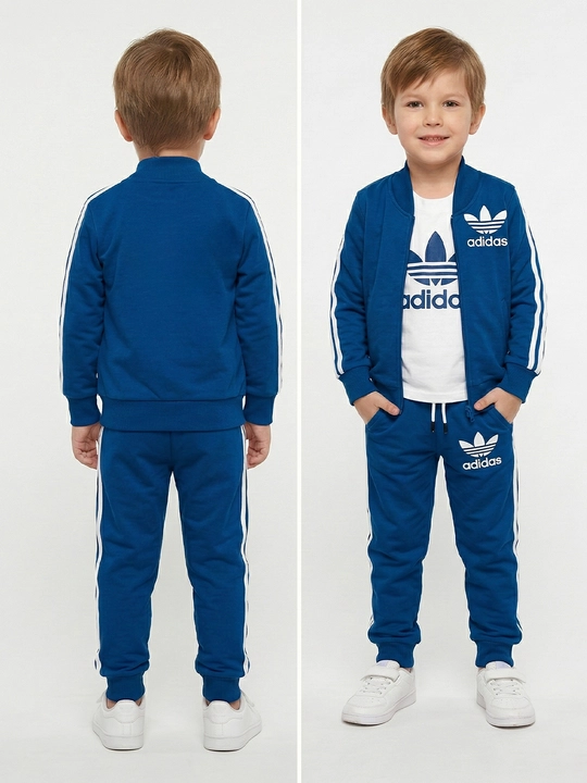O'g'il bolalar uchun sport kostyumi, uch qismli, 2 yoshdan 12 yoshgacha bolalar uchun