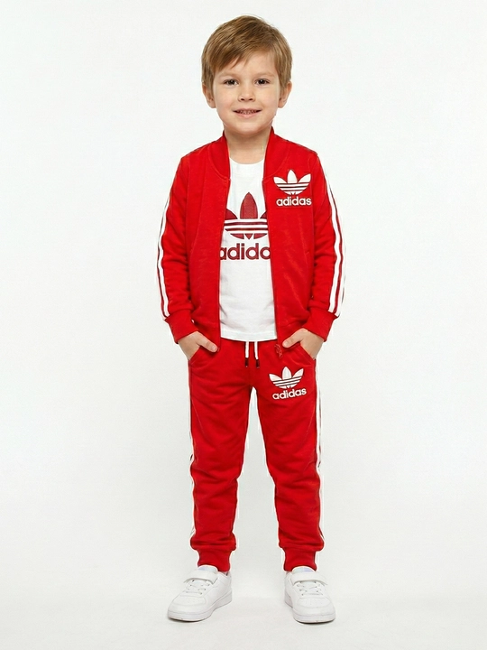 O'g'il bolalar uchun sport kostyumi, uch qismli, 2 yoshdan 12 yoshgacha bolalar uchun