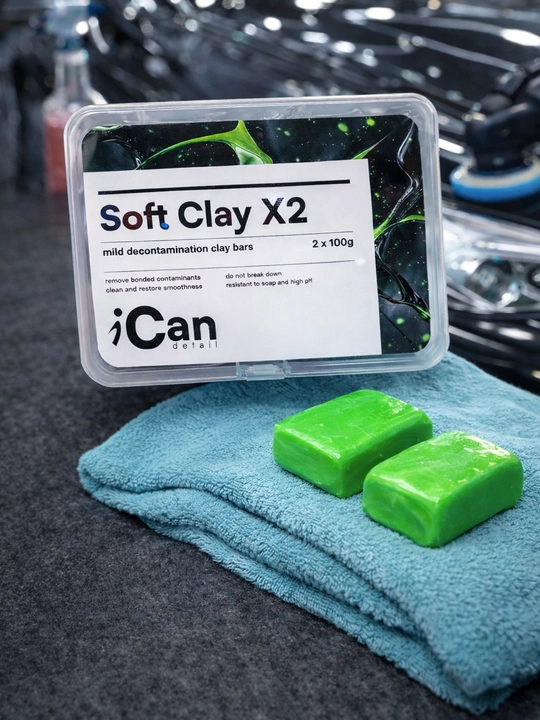 Kuzovni tozalash uchun avtomobil loyi Clay Bar 1x100g (1 dona) - 
