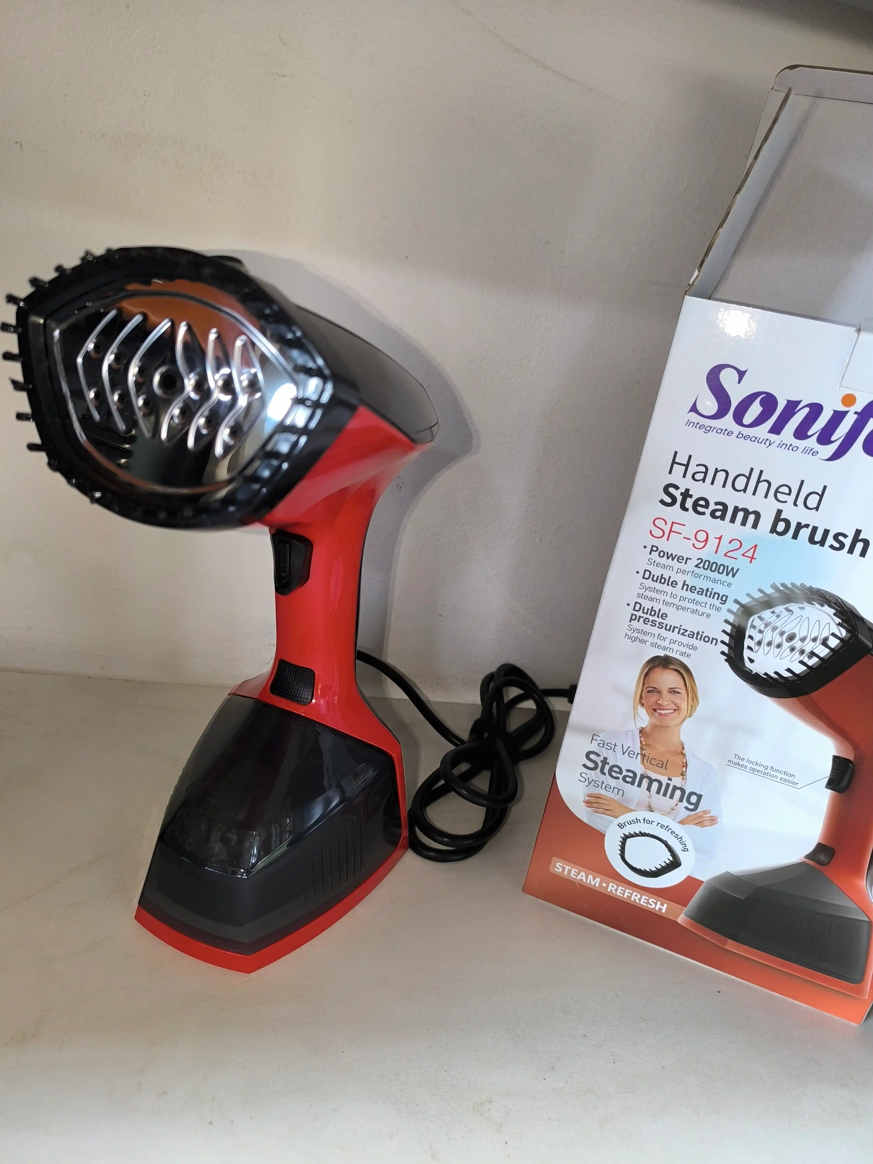 Qo'l bulg'lagich dazmol sensorli Sonifer SF-9132, kiyim va mato uchun, uy va ofis uchun