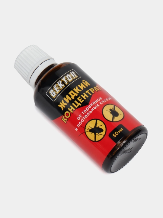 Kloplar, tarakanlar, spreyni qaytaruvchi Gektor, 50 ml