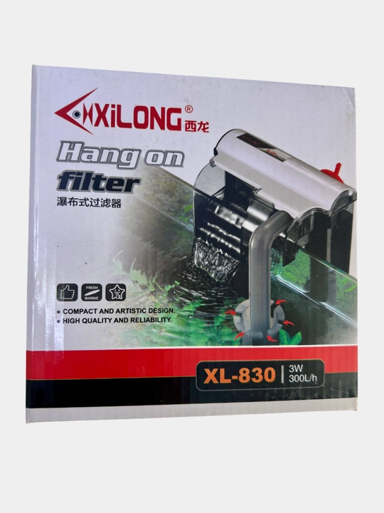 Навесной фильтр для аквариума Xilong XL-810 , XL-830 , XL-840  мощный рюкзак фильтр - 