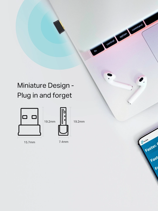 WiFi 5 va Bluetooth 4.2 adapter