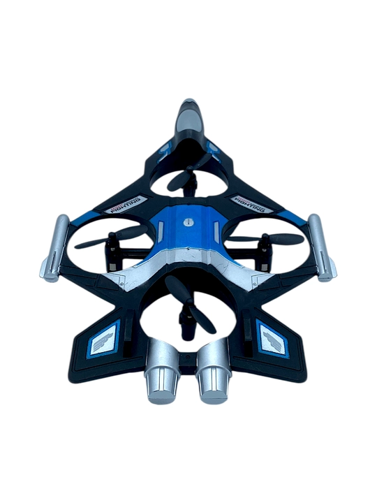 Radio boshqariladigan Fighter dron samolyot, 360° fokus, RGB chiroqli oyinchoq, bolalarga