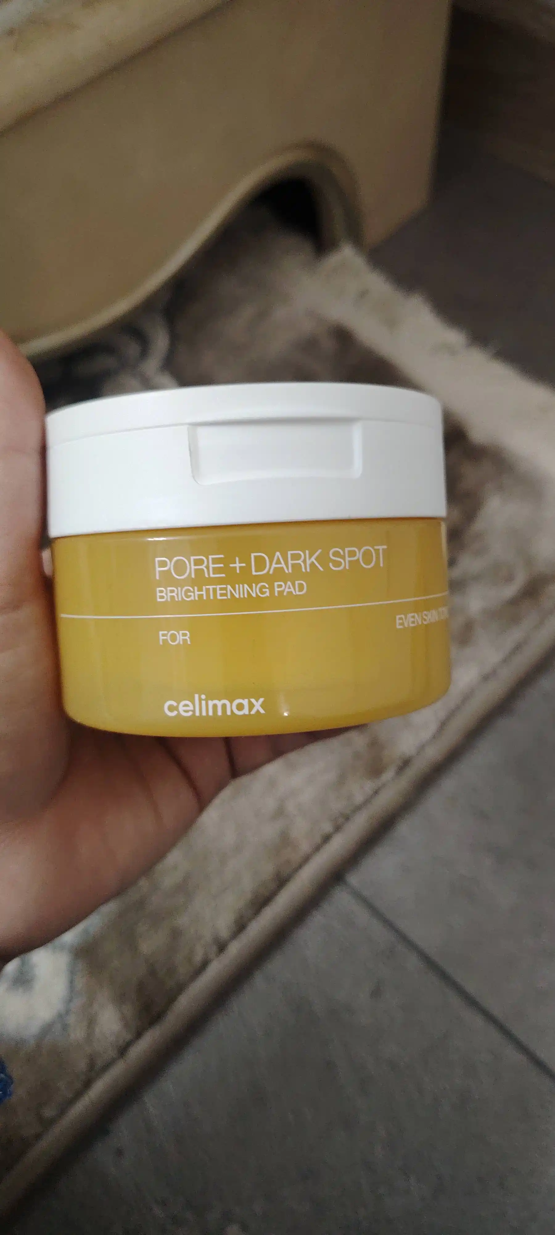 Celimax Pore Dark Spot Brightening Pad, пэды для сужения пор и осветления тёмных пятен