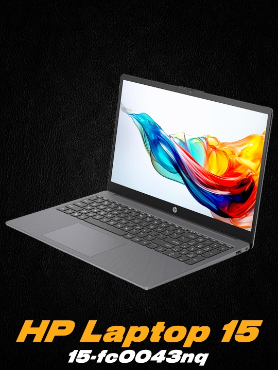 HP 15-fc0043nq / 15.6" FHD IPS /AMD Ryzen 5-7520U /LPDDR5 16ГБ /SSD 1ТБ /Radeon Graphics