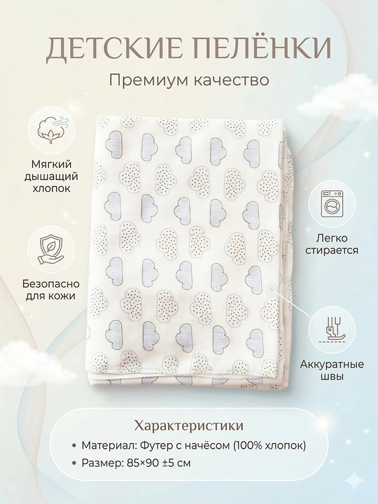 Пелёнки для малышей  - 