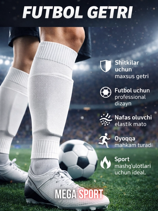 Kattalar uchun kesilgan futbol getrilari - 