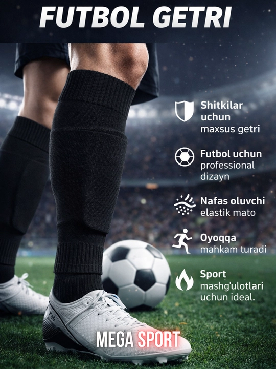 Kattalar uchun kesilgan futbol getrilari - 