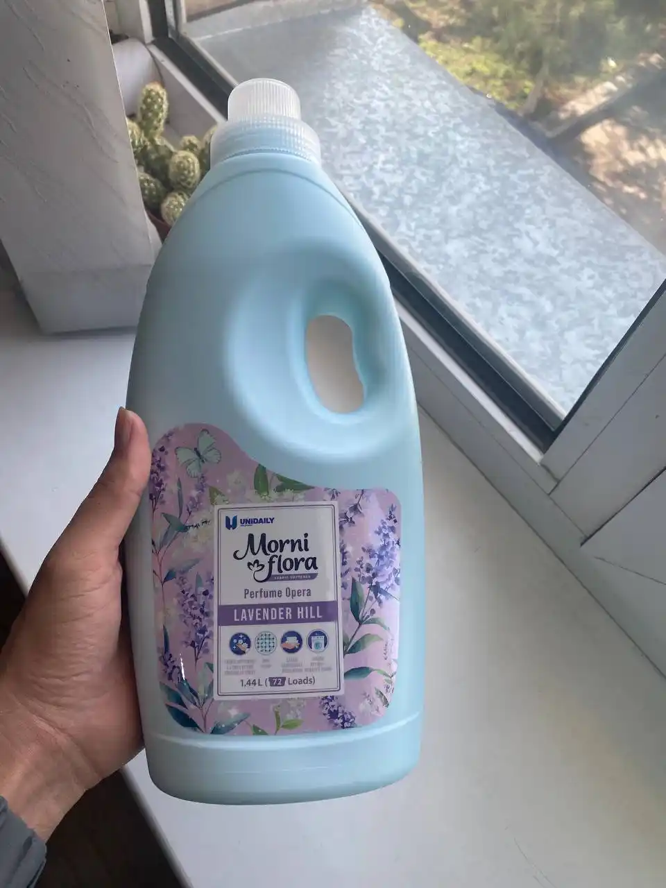 Kir yuvish uchun konditsioner Morni Flora, Kopum Plus