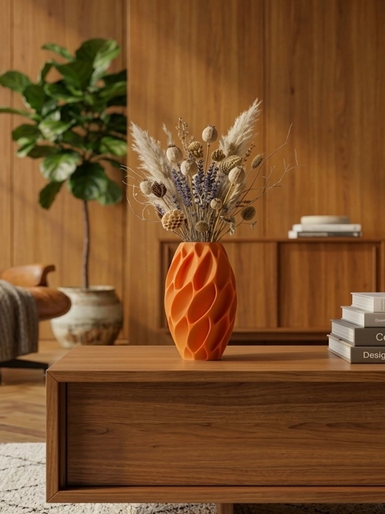 Ваза "Дюна" Rayelle home , из 3D пластика