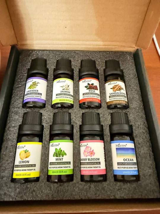 Aromatizator efir moy diffuzor, efir moylar to‘plam, avtomobil uchun, uy, aromaterapiya
