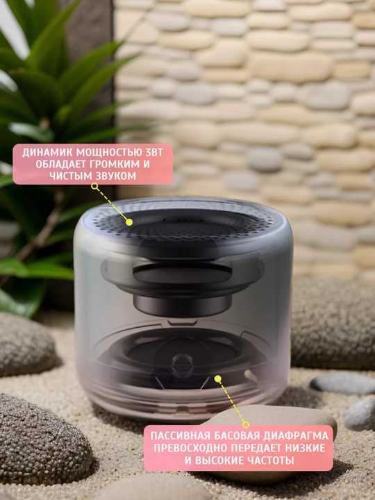 Mini Bluetooth kolonka – sifatli ovoz, uzoq muddat ishlash, namlikka chidamli