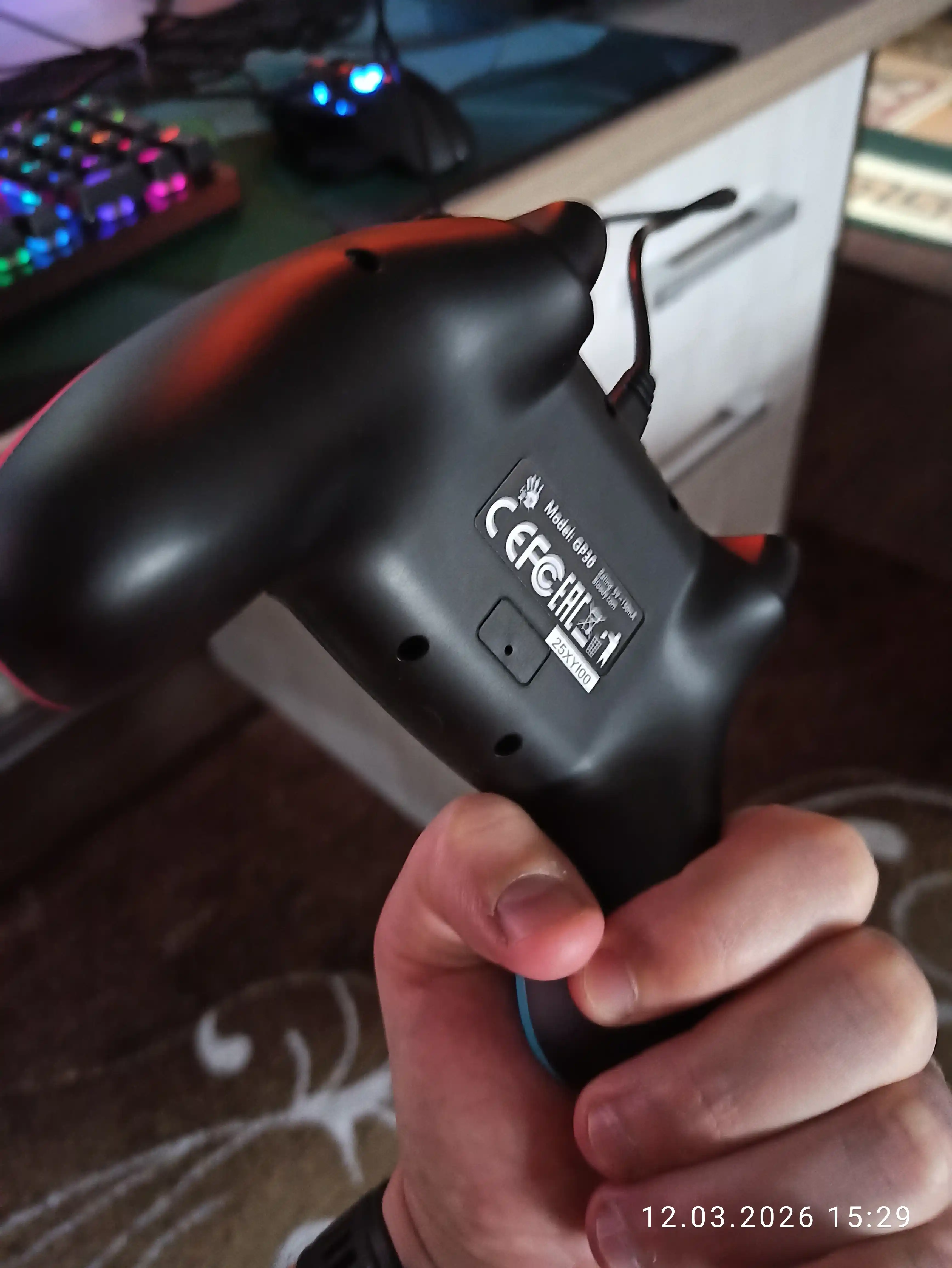Jostik Gamepad Bloody GP30 Sports Blue