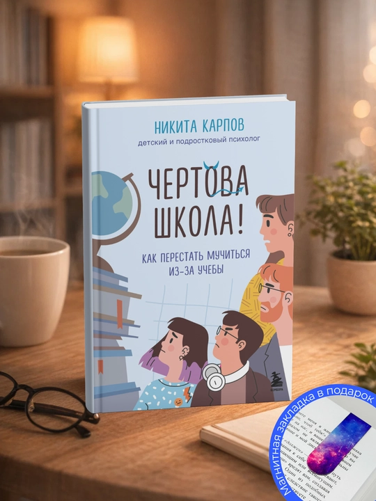 Никита Карпов. Чертова школа! Как перестать мучиться из-за учебы - 