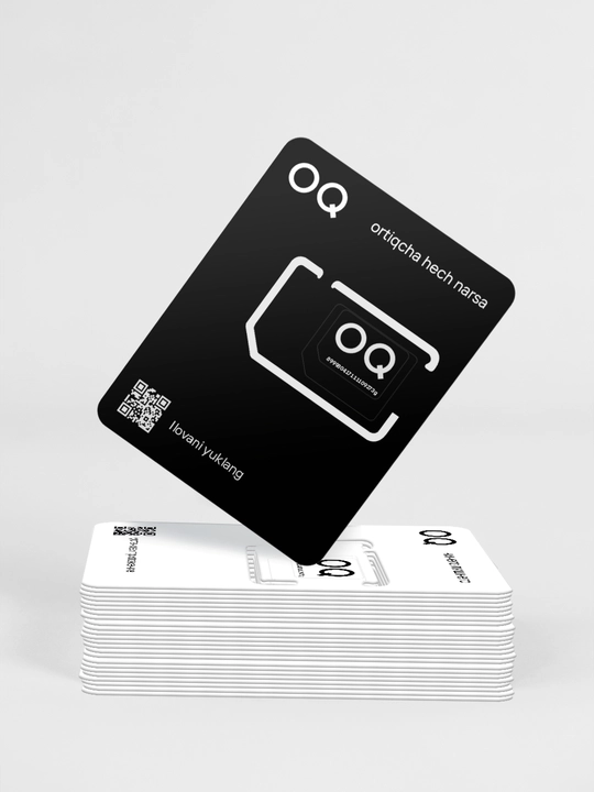 SIM-карты OQ для всех типов мобильных телефонов, 100 ГБ бонус + 15000 бонус