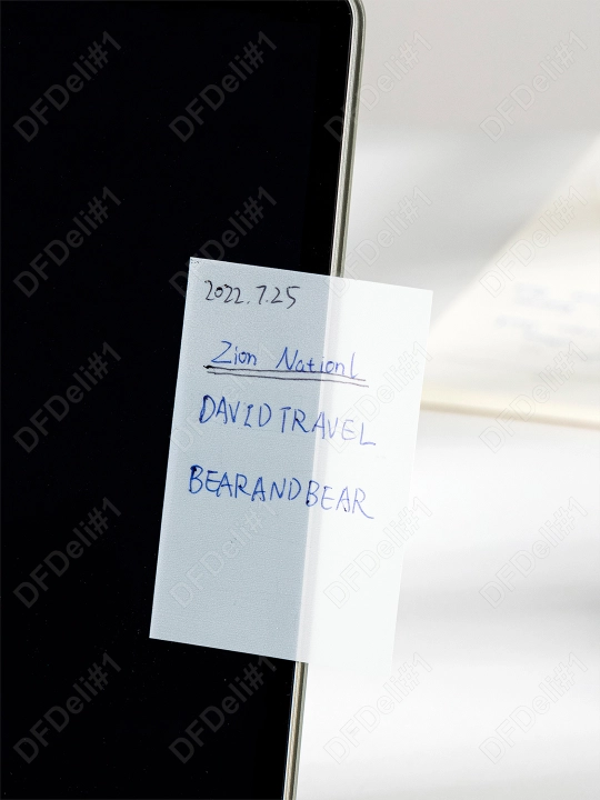 Stiker qog'oz 76*51 50l (blisterda) EA042 Deli, 042-EA