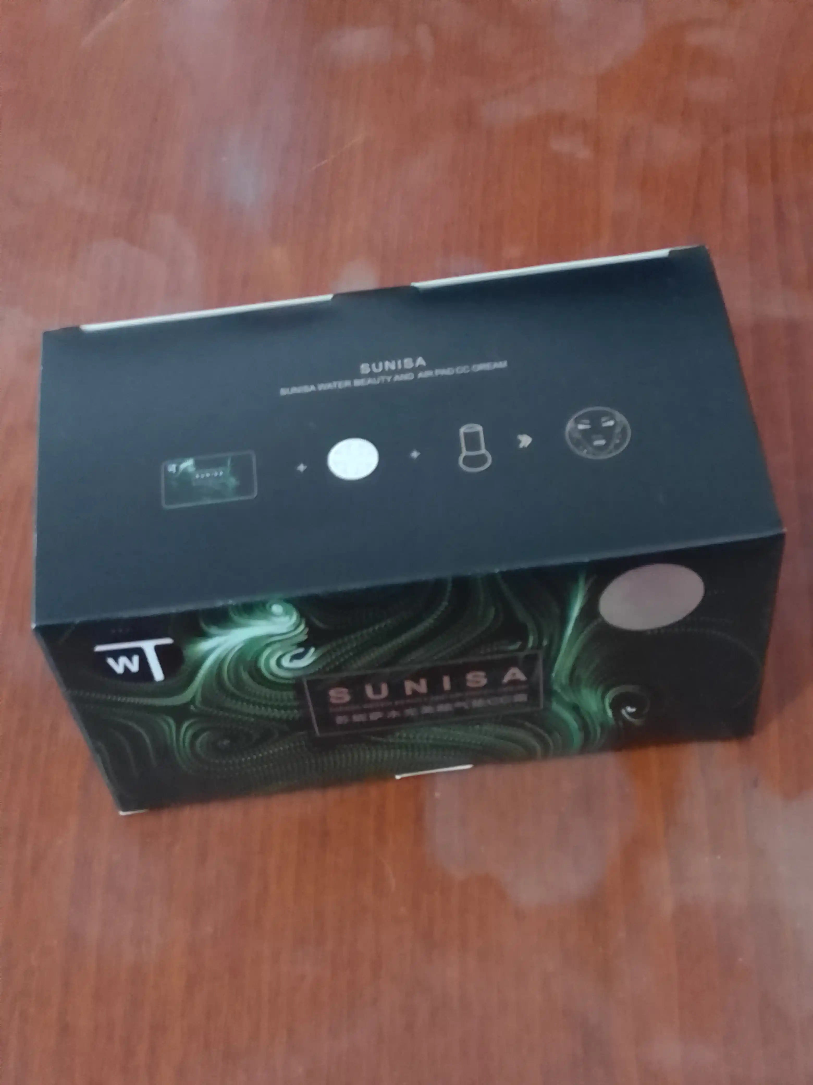 Тональный крем для лица, "Sunisa", кушон водостойкий, натуральный СС-крем, 20 г