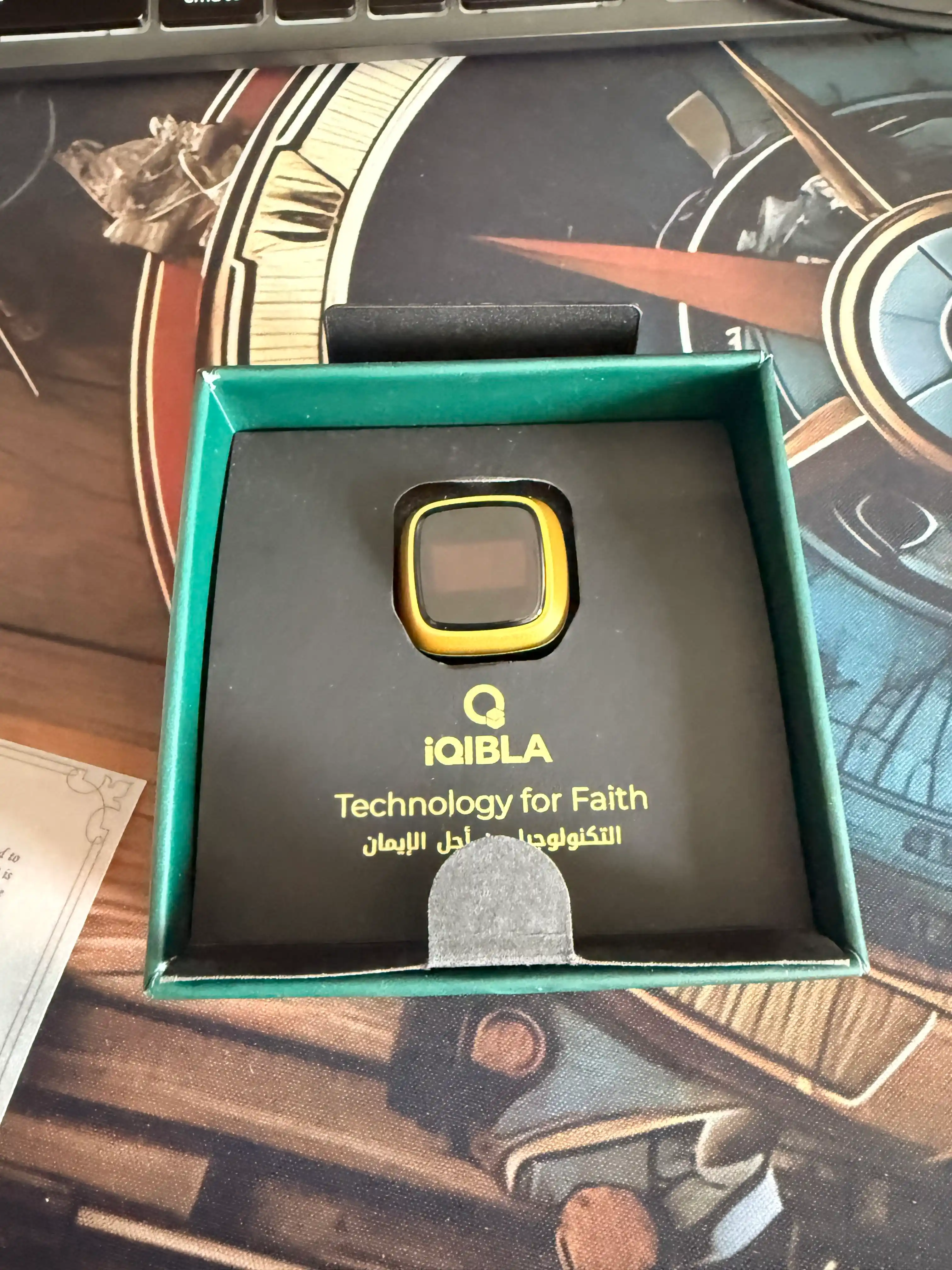 Умное - кольцо для зикра, электронные четки Zikr Ring Lite IQIBLA UMEOX